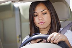 teen texting and driving